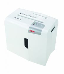 HSM X8 Aktenvernichter Partikelschnitt-Zerkleinerung 58 dB 22 cm Silber, Weiß 