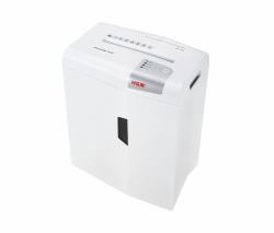 HSM X10 Aktenvernichter Partikelschnitt-Zerkleinerung 58 dB 22 cm Silber, Weiß 
