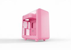 HYTE X50 MID TOWER CASE STRAWBERRY MILK 