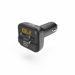 Hama 00014163 FM-Transmitter 87,6 - 107,9 MHz Zigarettenanzünder Schwarz 