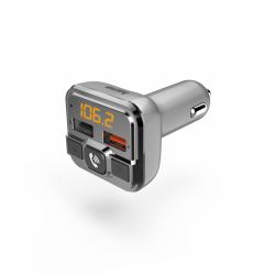 Hama 00014165 FM-Transmitter 87,6 - 107,9 MHz Zigarettenanzünder Silber 