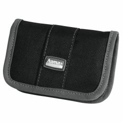 Hama Multi Card Case Mini Speicherkarte-Gehäuse Nylon Schwarz 