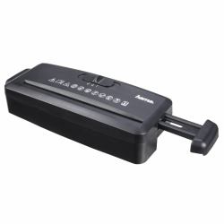 Hama Mini S6 Aktenvernichter Streifenzerkleinerung 72 dB 21,7 cm Schwarz 