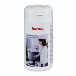 Hama 00113806 Reinigungstücher Fleece Weiß 100 Stück[e] 