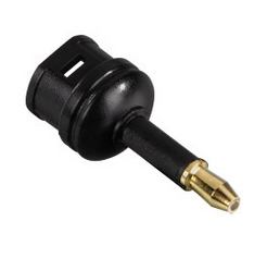 Hama Toslink - 3.5mm F/M Schwarz 