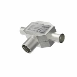 Hama 00205236 Kabelspalter oder -kombinator Kabelsplitter Silber 