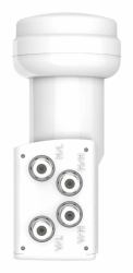Hama 00205376 Rauscharmer Signalumsetzer 10,7 - 12,75 GHz Weiß 