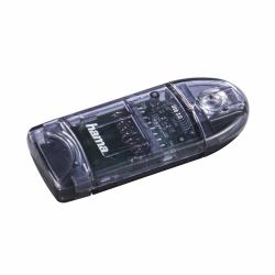Hama 00124194 Kartenleser USB Anthrazit 