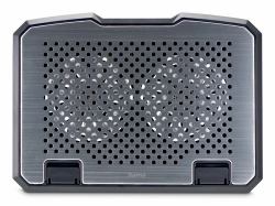 Hama Aluminium Llaptop-Kühlpad 39,6 cm [15.6"] Schwarz 