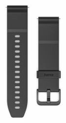 Hama 00178659 Intelligentes tragbares Accessoire Band Schwarz Silikon 
