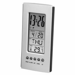 Hama 00186357 Umgebungsthermometer Elektronisches Umgebungsthermometer Drinnen Silber 