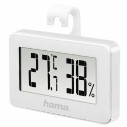 Hama 00186363 Digitale Wetterstation Weiß Akku 