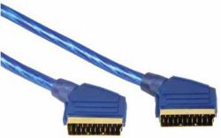Hama 00029654 SCART-Kabel 1,5 m SCART [21-pin] Blau 