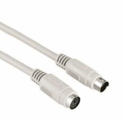 Hama Ext. Cable PS/2 Mouse, 2m PS/2-Kabel Grau 