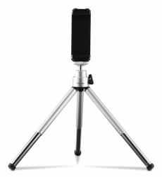 Hama Fancy 2in1 Stativ Smartphone-/Digital-Kamera 3 Bein[e] Silber 