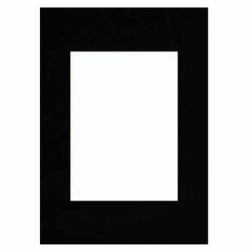 Hama Passepartout, Smooth Black, 20 x 30 cm Schwarz 
