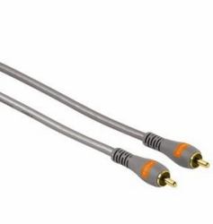Hama 3m RCA Composite-Video-Kabel Silber 