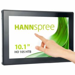 Hannspree Open Frame HO 105 HTB Digital Signage Flachbildschirm 25,6 cm [10.1"] LCD 350 cd/m² HD Schwarz Touchscreen 