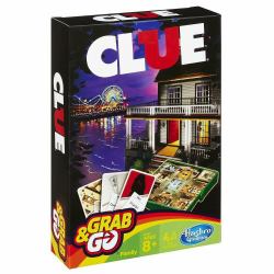 Hasbro Gaming Clue Grab & Go Brettspiel Abzug 
