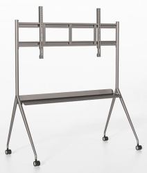 Hikvision DS-D5ABKY2-B Mobile AV Trolley Cart for 86'-98' Interactive Displays