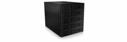 ICY BOX IB-565SSK, Backplane, 5x 3,5" SAS/SATA [I/II/III] HDD in 3x 5,25" Einschübe, Hot Swap, trägerloser HDD Einbau, Lüfter 