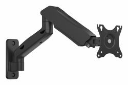 ICY BOX IB-MS103-W, Monitorständer mit Wandhalterung für einen Monitor bis zu 32" [81 cm] 