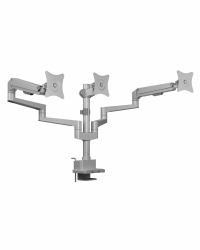 ICY BOX IB-MS525-T, Monitorständer mit Tischhalterung für drei Monitore bis zu 30" [76 cm] 