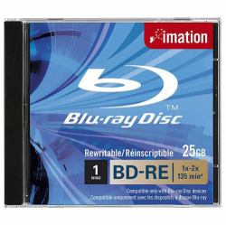 Imation BD-RE SL, 1x-2x, 25GB, Jewelcase 1 Stück[e] 