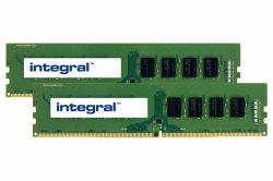 32GB [2x16GB] PC RAM MODULE DDR5 5600MTs PC5-44800 UNBUFFERED NON-ECC DIMM 1.1V 2GX8 CL46 INTEGRAL