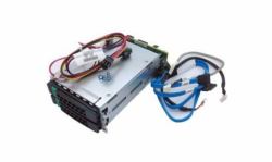 Intel A2UREARHSDK2 Hard Drive Backplane 2.5" Carrier Panel Schwarz, Grau 