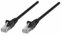 Intellinet Netzwerkkabel, Cat5e, U/UTP, CCA, Cat5e-kompatibel, RJ45-Stecker/RJ45-Stecker, 3,0 m, schwarz 