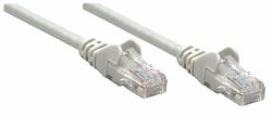 Intellinet Netzwerkkabel, Cat6, U/UTP, CCA, Cat6-kompatibel, RJ45-Stecker/RJ45-Stecker, 10,0 m, grau 