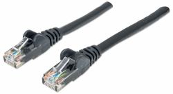 Intellinet Netzwerkkabel, Cat6, U/UTP, CCA, Cat6-kompatibel, RJ45-Stecker/RJ45-Stecker, 0,5 m, schwarz 