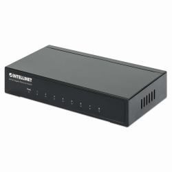 Intellinet 8-Port Gigabit Ethernet Switch, Metall, Desktop, IEEE 802.3az [Energy Efficient Ethernet] 
