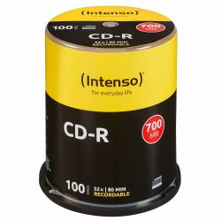 Intenso CD-R 700MB 52x 100 Stück[e] 