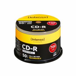 Intenso 1801125 CD-Rohling CD-R 700 MB 52x 50 Stück[e] 