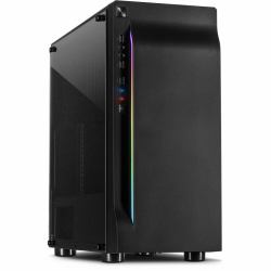 Inter-Tech A-3411 Creek Tower Schwarz 