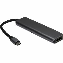 Inter-Tech H-469-1 USB 3.2 Gen 1 [3.1 Gen 1] Type-C 5000 Mbit/s Schwarz 