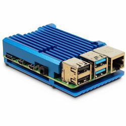 Inter-Tech 88887360 Zubehör für Entwicklungsplatinen Hülle Blau 
