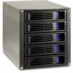 Inter-Tech ST-5255 HDD-Gehäuse Schwarz 2.5/3.5" 
