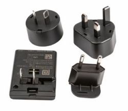 Intermec 213-029-001 Netzstecker-Adapter Schwarz 