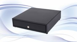 International Cash Drawer 3S-423 Edelstahl, Stahl Schwarz 