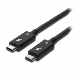 Kensington Thunderbolt 3 Kabel, 0,7 m – 40 Gbit/s – 100 W PD – TB3-zertifiziert – USB-C-kompatibel 