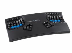 Kinesis Advantage2 Quiet LF Tastatur Büro USB QWERTY Schwarz  - UK version