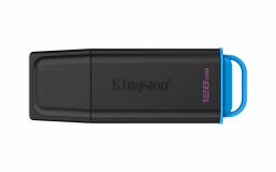 Kingston Technology DataTraveler 128GB Tragbarer USB 3.2 Gen 1 Exodia Schwarz + Blau 