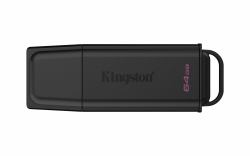 Kingston Technology DataTraveler 64GB Tragbarer USB 3.2 Gen 1 Exodia Schwarz 