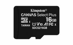 Kingston Technology Canvas Select Plus 16 GB MicroSDHC UHS-I Klasse 10 