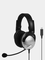 Koss SB45 USB Kopfhörer Kabelgebunden Kopfband Gaming USB Typ-A Schwarz, Silber 