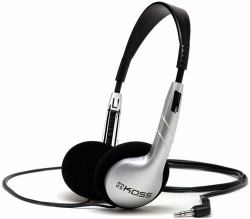 Koss KPH5 Kopfhörer Kabelgebunden Kopfband Musik Silber 