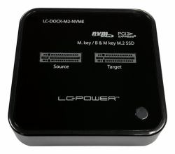 LC-Power Docking Station für NVME-M.2-SSDs 